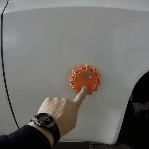 Lot de 2 Balises de Signalisation d'Urgence