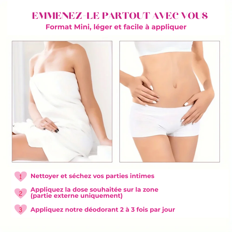 Desodorante para Partes Íntimas Anti-Mal Olor