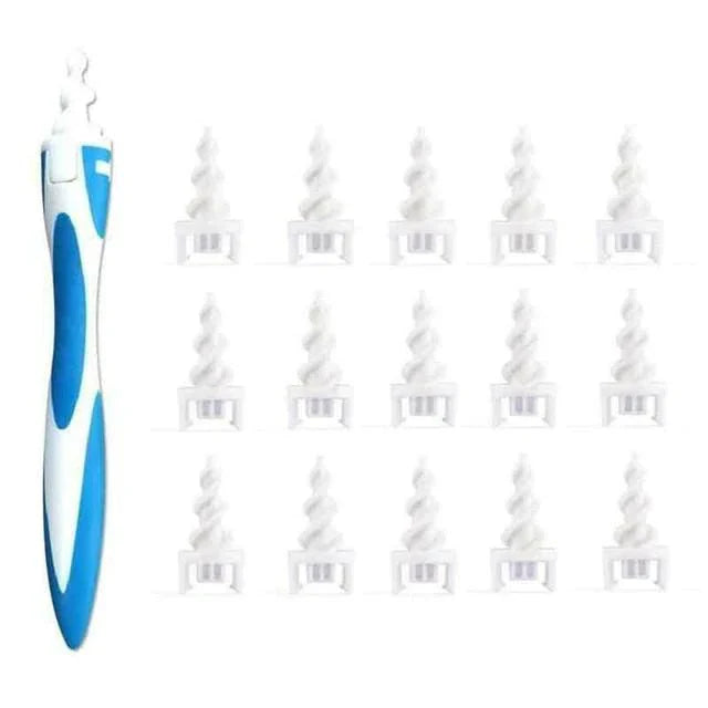 Nettoyeur d'oreilles Spirale réutilisable