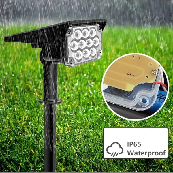 2 Projecteurs LED solaire - HZZ-5a