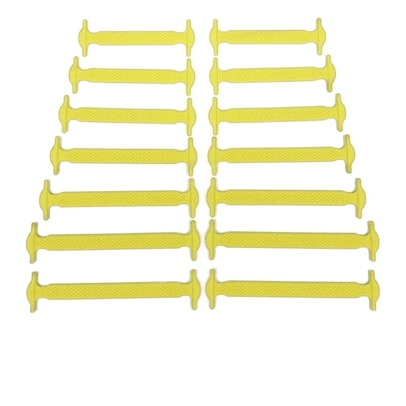 QUICK LAZY SHOELACE - 14x Lacets en silicone sans laçage