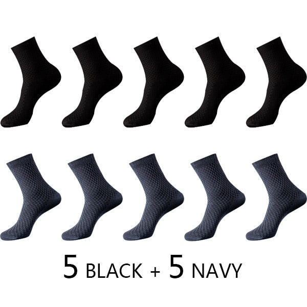 Chaussettes Fibre de Bambou - Lots de 10 Paires