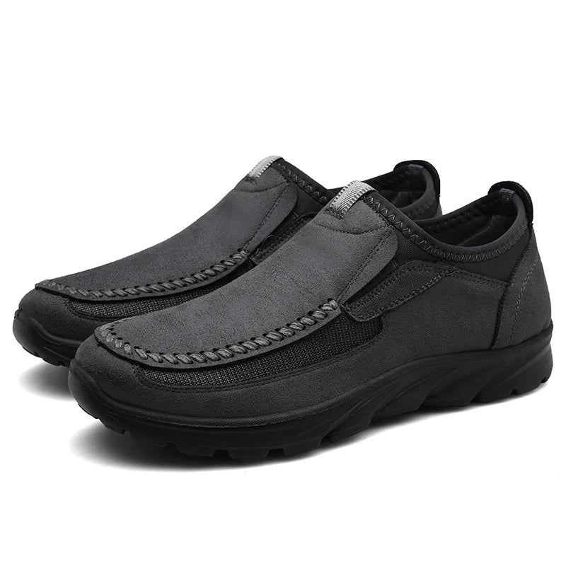Chaussures Slip-on en Cuir PU - Homme
