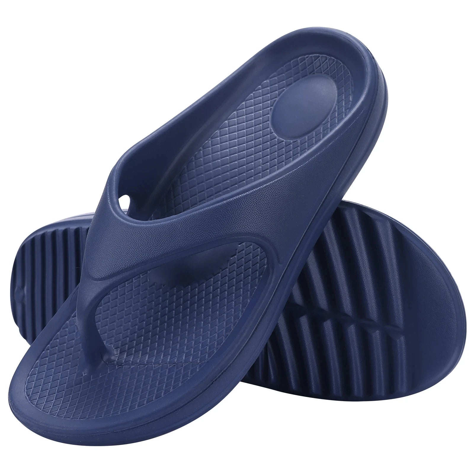 Sandales plates orthopédiques antidérapantes — femme, usage maison, plage et extérieur