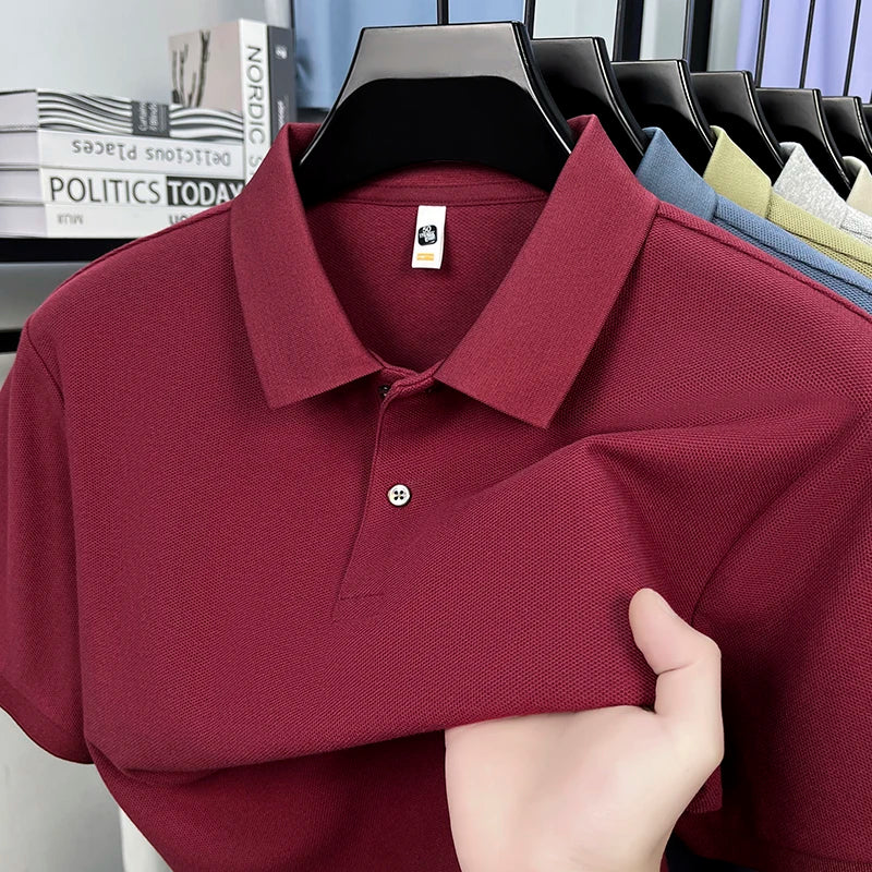 Polo Casual Chic en Coton Respirant Style Golf - Homme