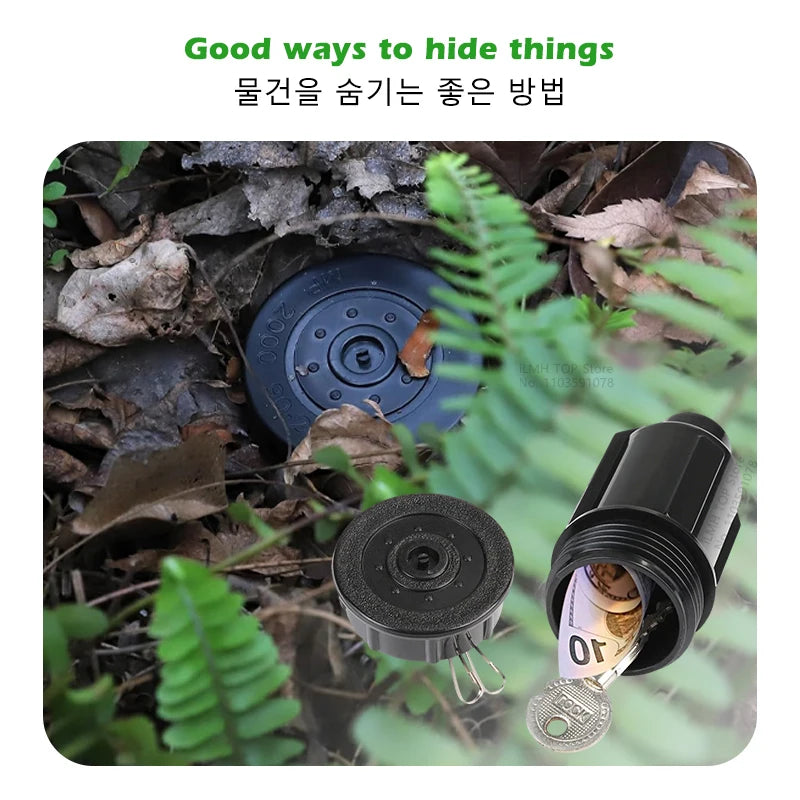 Cache-Clé de Jardin Discret et Réaliste - 1 Acheté = 1 Offert