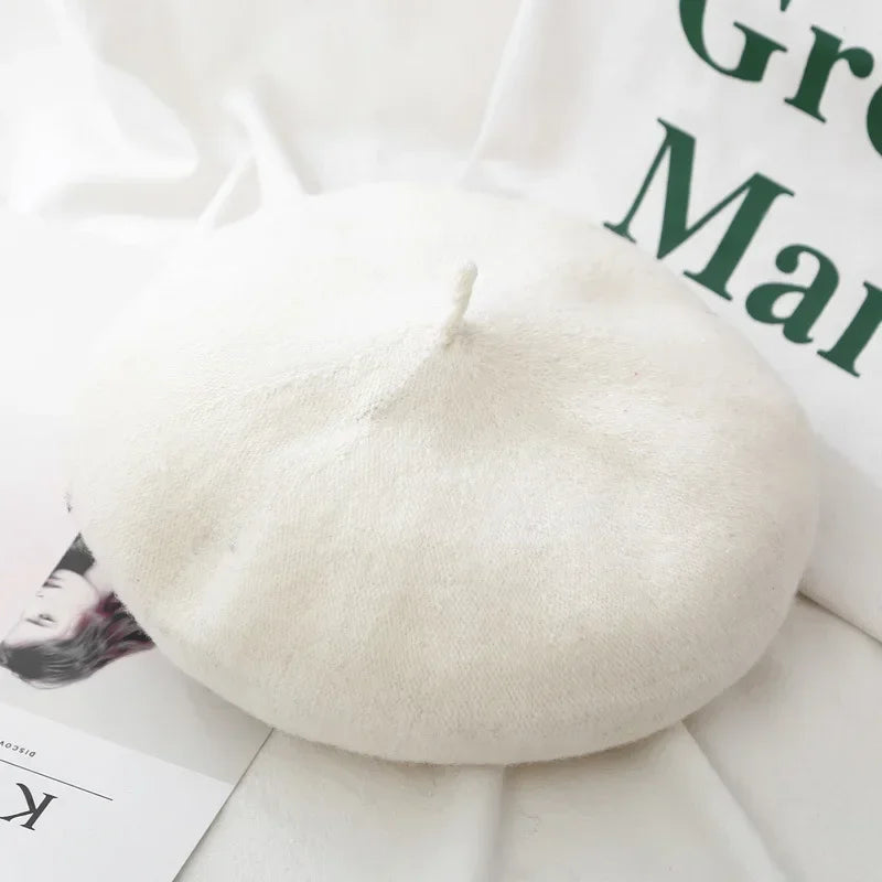 Bérets en laine - Style Vintage Français