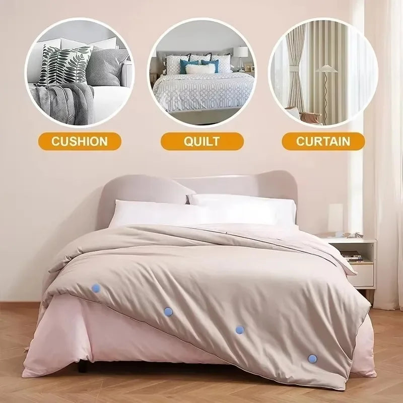 Lot de 20 Clips pour Couettes, Coussins & Rideaux
