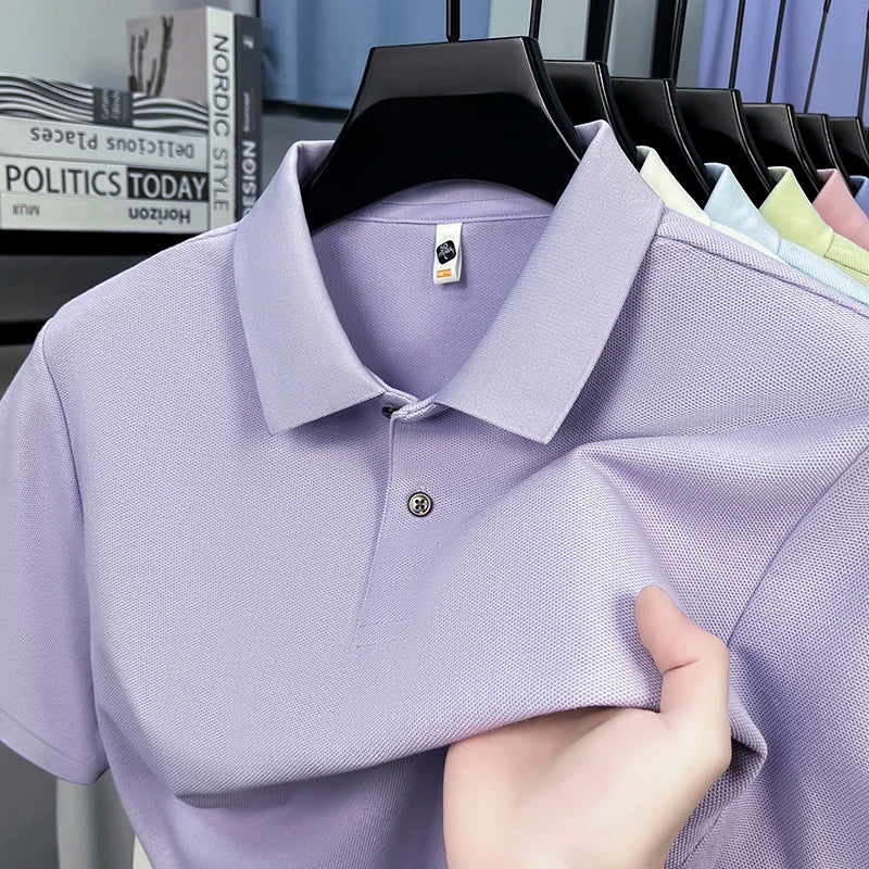 Polo Casual Chic en Coton Respirant Style Golf - Homme