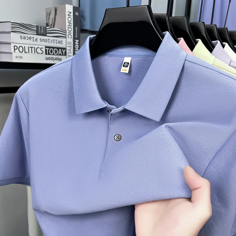 Polo Casual Chic en Coton Respirant Style Golf - Homme