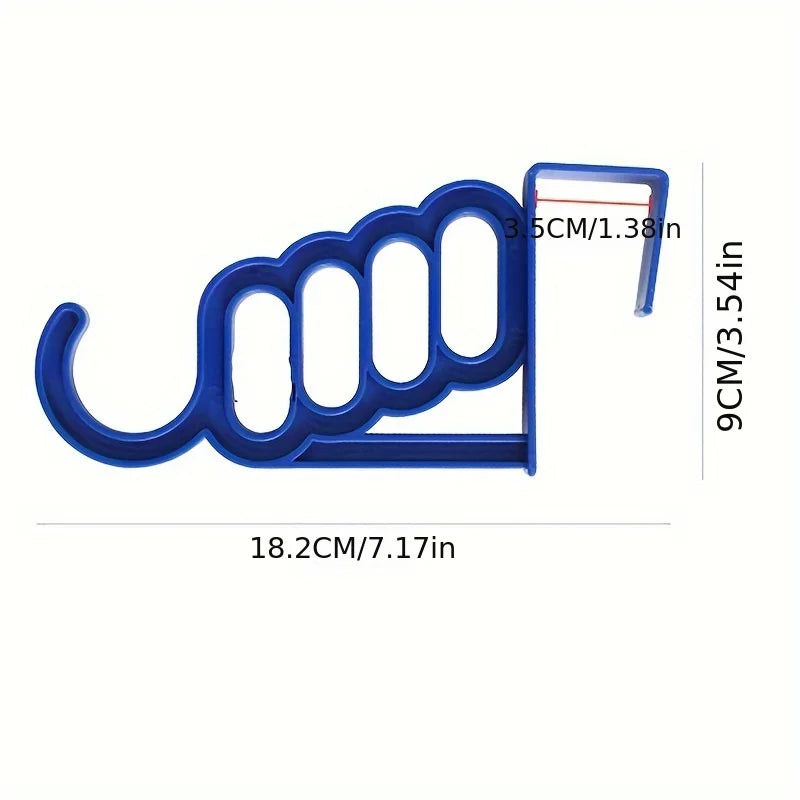 2x Porte-Manteau à Fixation Sans Perçage – Pour Porte ou Armoire + 1 OFFERT