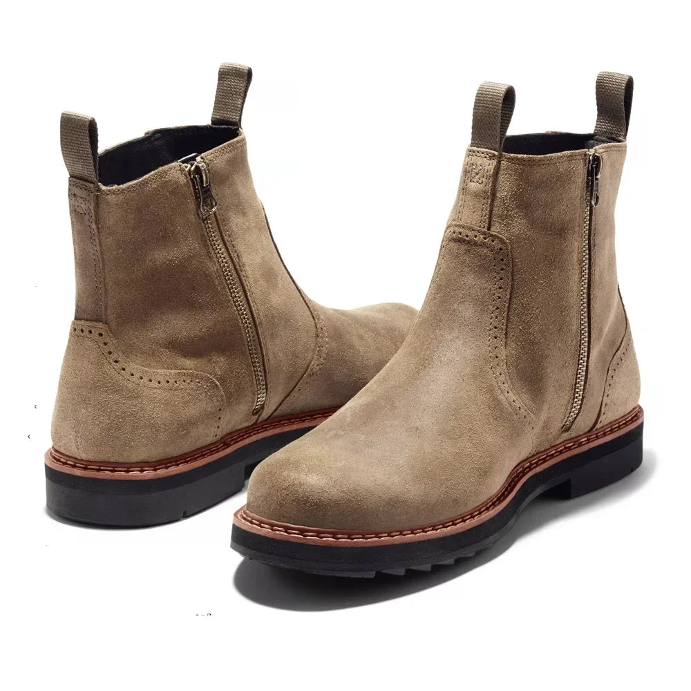 Bottines Chelsea en Daim
