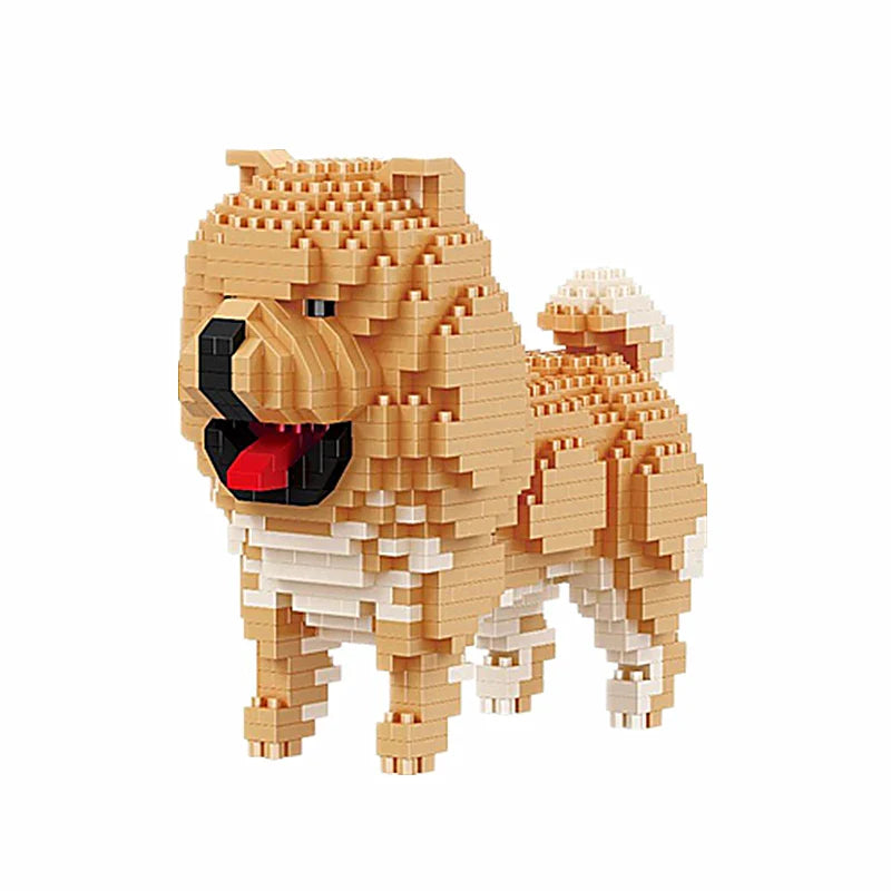 DoGy Bloks - Jouet Blocs de Construction Chiens