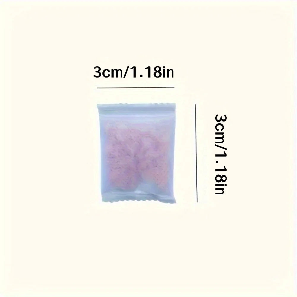 Lot de 100 Sachets Parfumés à la Rose pour Maison – Désodorisants Longue Durée pour Armoire, Placard, Valise...