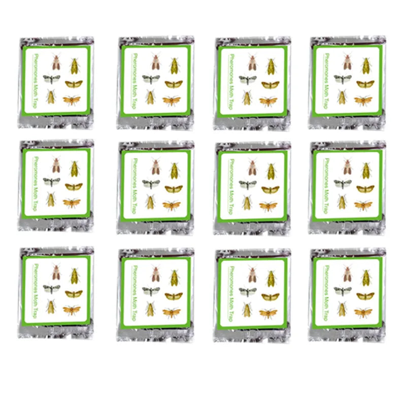 Pack of 6 Adhesive Clothes Moth Traps