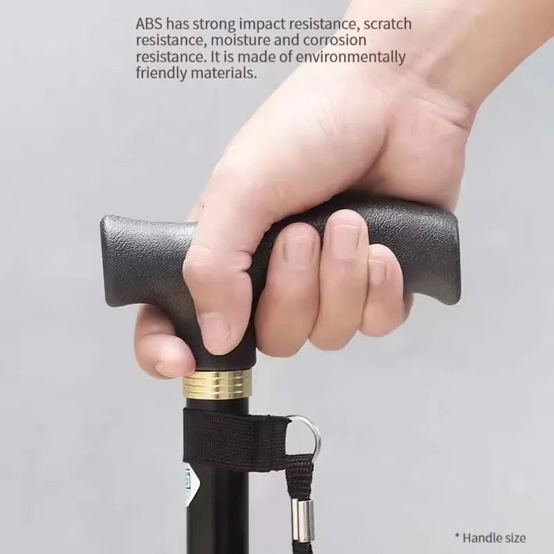 Canne de Marche Pliable Antidérapante pour Seniors