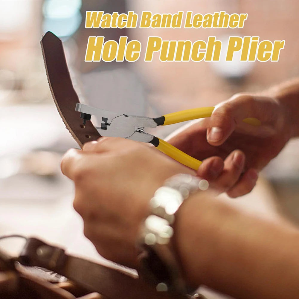 Pince Perforatrice Universelle pour Cuir - Multi-Usages