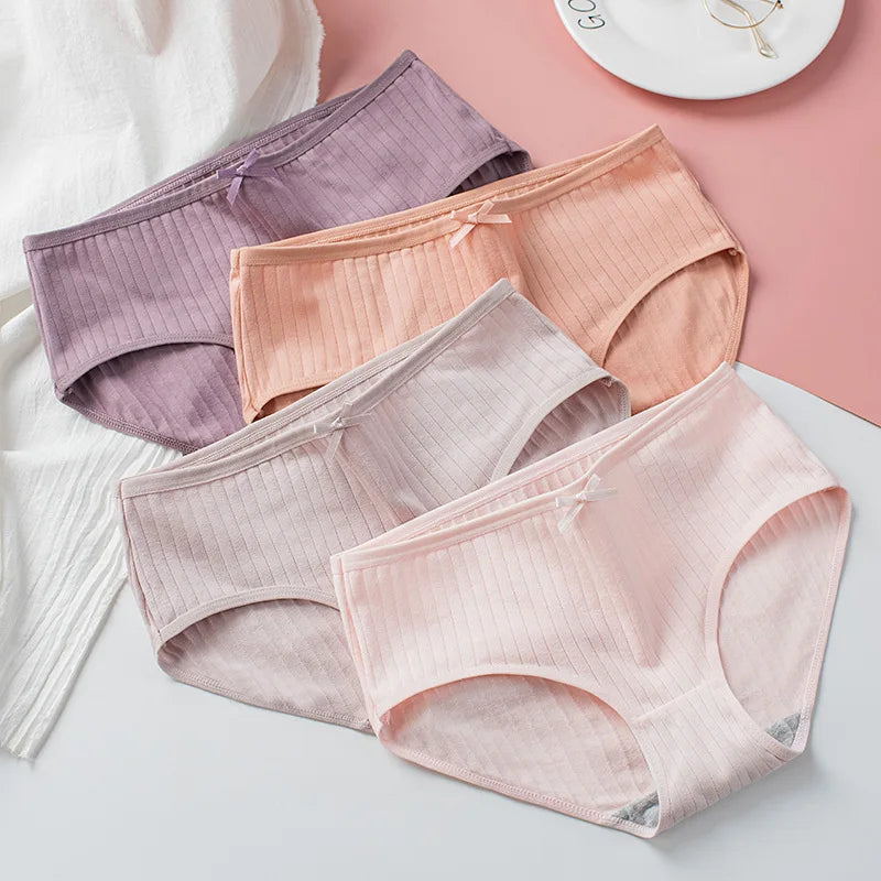 Lot de 7 Culottes en Coton Côtelé - Confort Intime