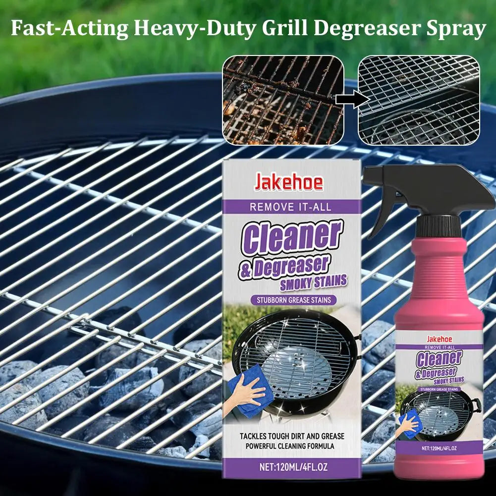 Spray Nettoyant Dégraissant Puissant pour BBQ & Four – 1 ACHETÉ = 1 OFFERT
