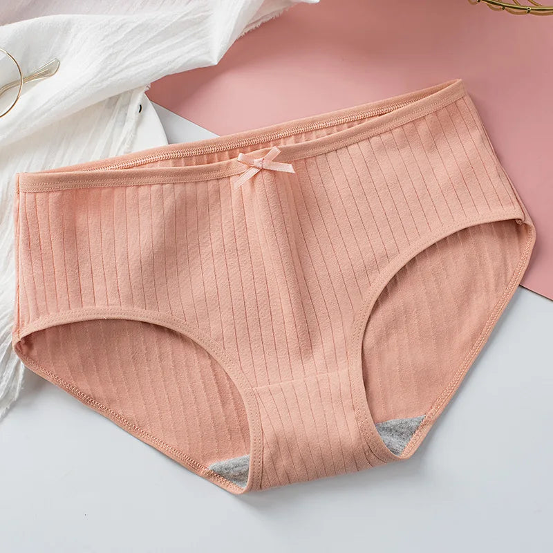 Lot de 7 Culottes en Coton Côtelé - Confort Intime