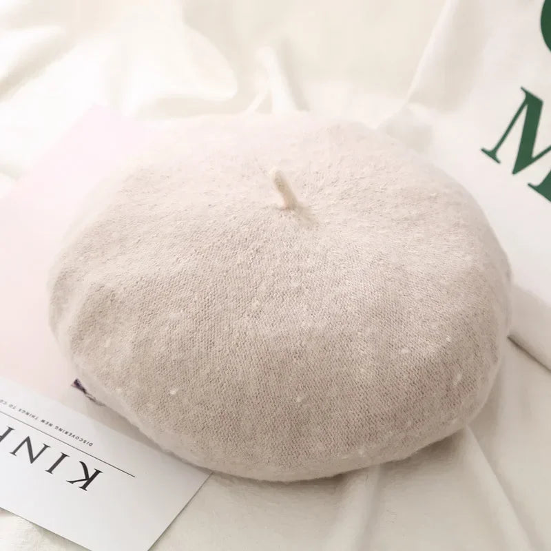 Bérets en laine - Style Vintage Français