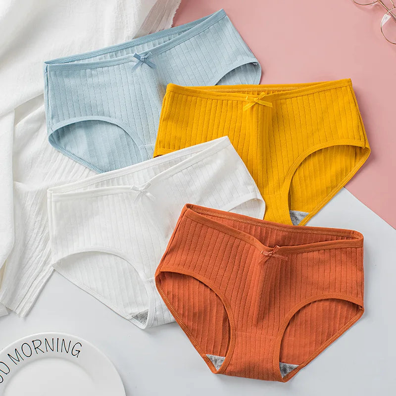 Lot de 7 Culottes en Coton Côtelé - Confort Intime