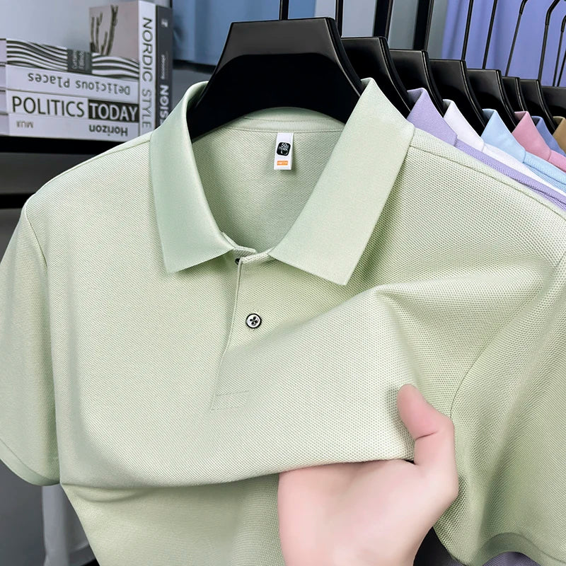 Polo Casual Chic en Coton Respirant Style Golf - Homme