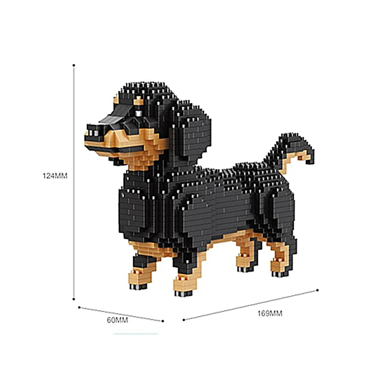 DoGy Bloks - Jouet Blocs de Construction Chiens