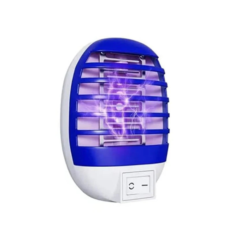Lot de 4 Pièges Électriques Anti-Moustiques à LED UV – Lampes Anti-Insectes Sans Odeur pour Intérieur
