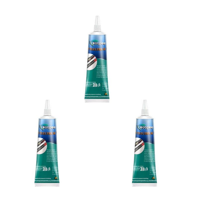 Ruban Isolant Électrique Liquide Noir Résine Étanche à Séchage Rapide – Protection et Isolation des Fils & Câbles
