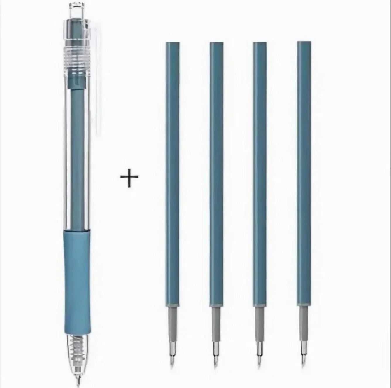 Stylo 2 en 1 Cutter Idéal pour Découpe de Papier - 4 Recharges OFFERTES