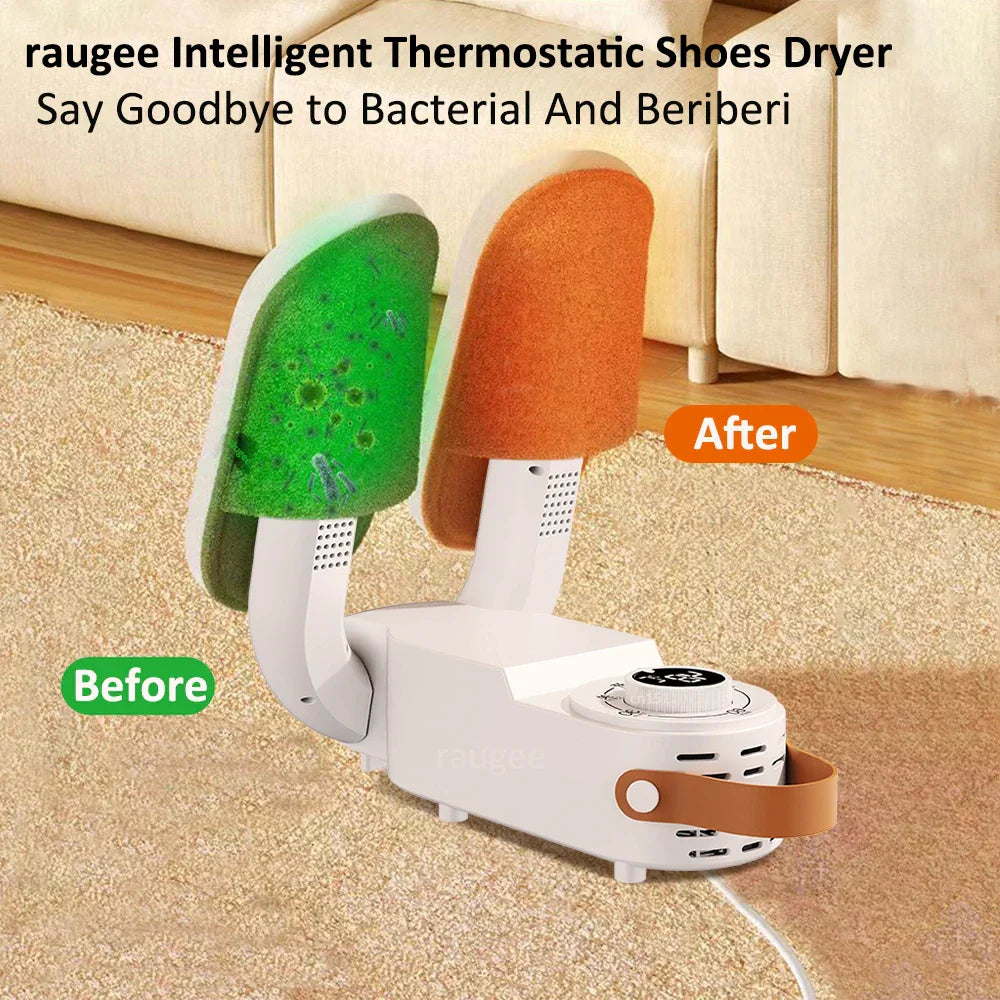 Sèche-Chaussures 220V Pliable - Stérilise & Désodorise