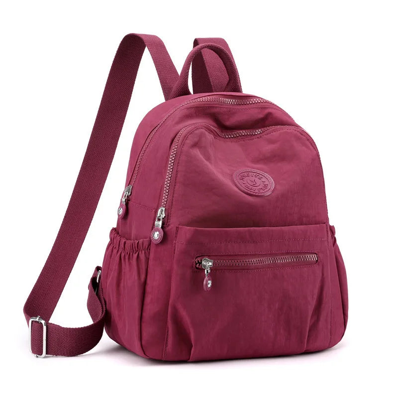 Sac à Dos Femme en Tissu Oxford – Léger, Tendance & Résistant – Idéal Quotidien, Shopping, Sorties & Voyages
