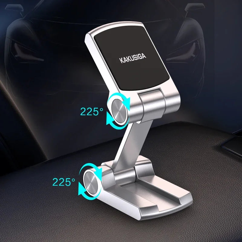 Support Téléphone Voiture Magnétique et Pliable