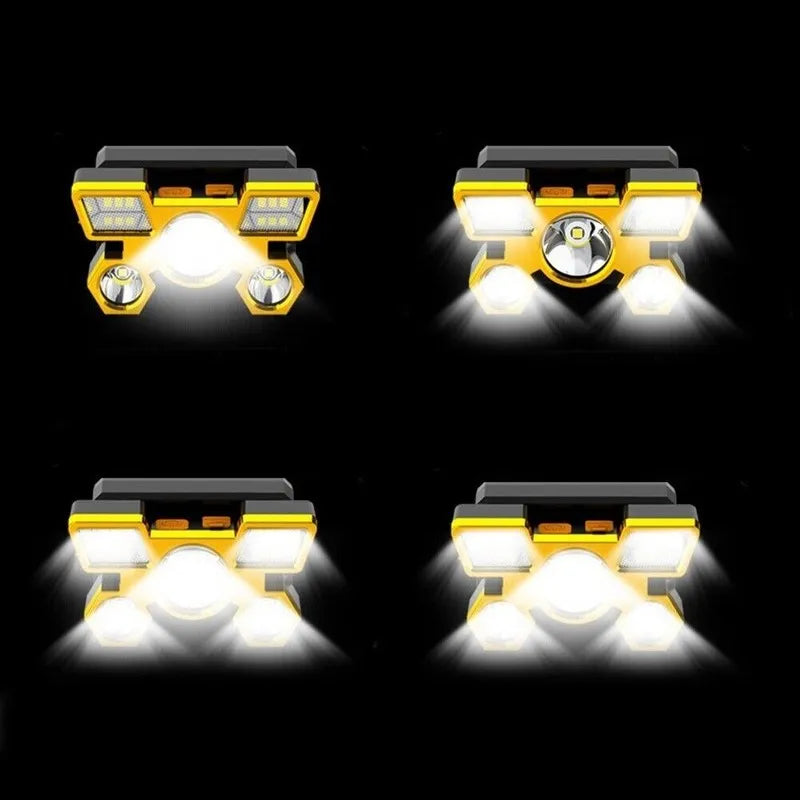 Lampe Frontale 5 Lampes LED