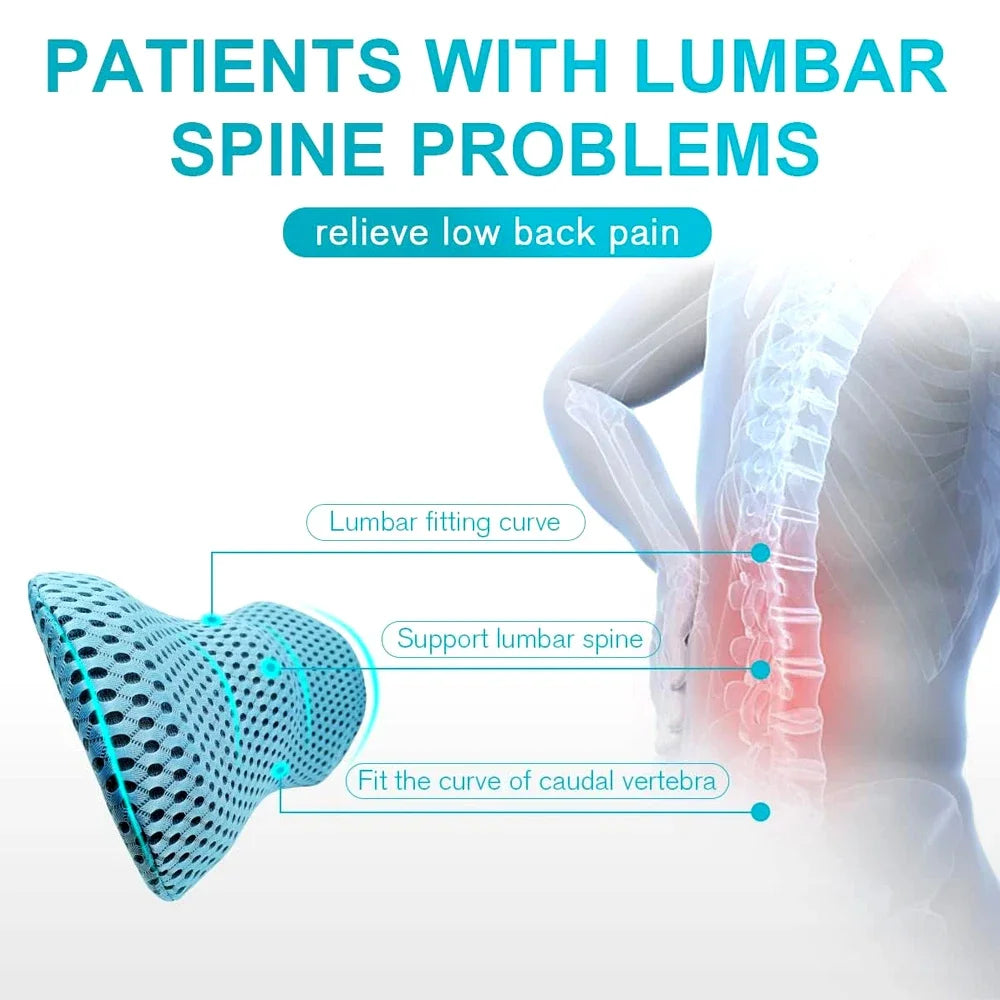 Coussin Support Lombaire en Mousse à mémoire de forme