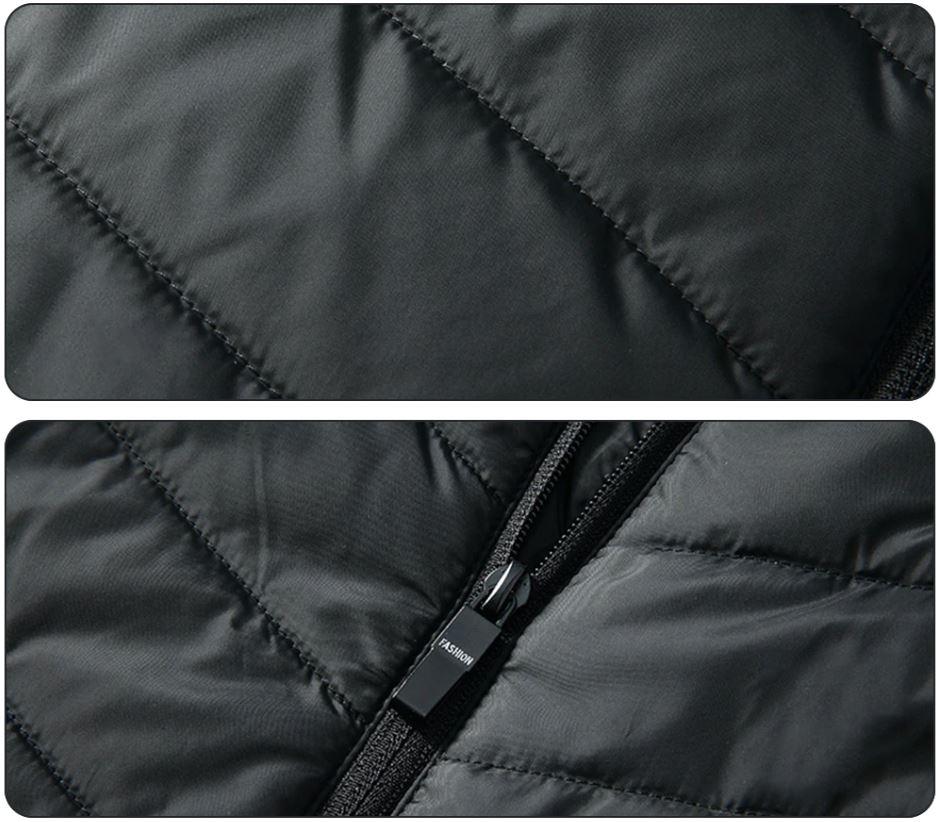 Doudoune sans Manches Chauffante Électrique