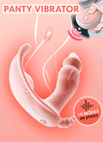 PANTY VIBRATOR - Mini vibromasseur discret pour culotte avec télécommande