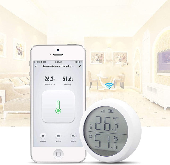 Capteur de température et d'humidité intelligent