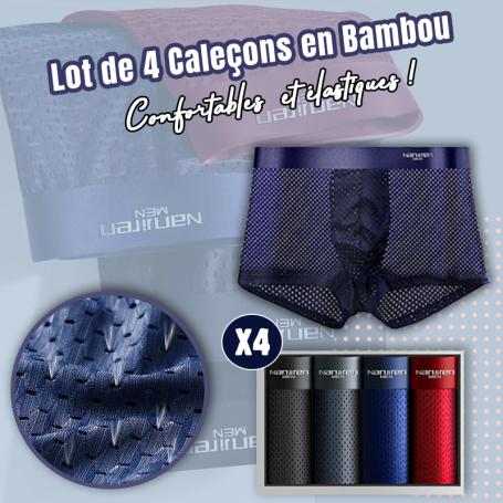 Lot de 4 Caleçons en Bambou