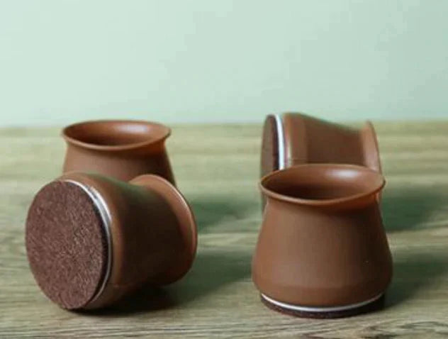 Lot de 16 Patin silicone antidérapant pour chaise et table