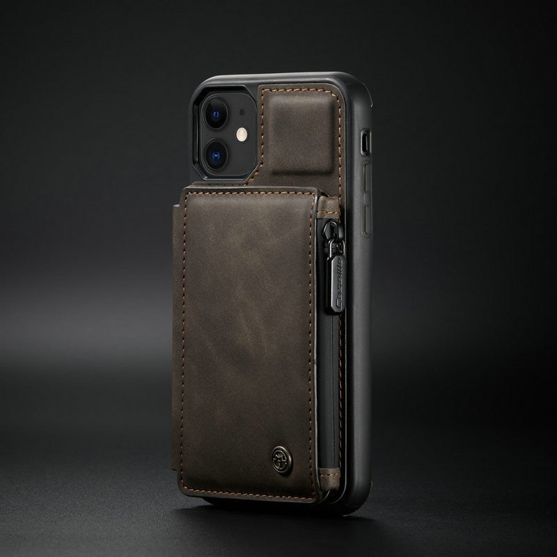 Coque portefeuille pour IPhone - Protection anti-piratage