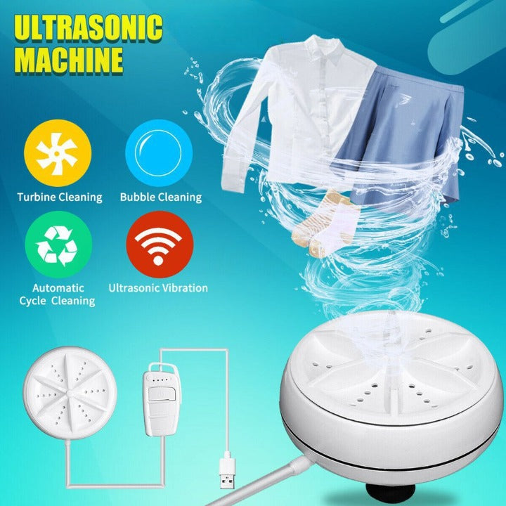 Nettoyeur ultrasonique portable 2en1