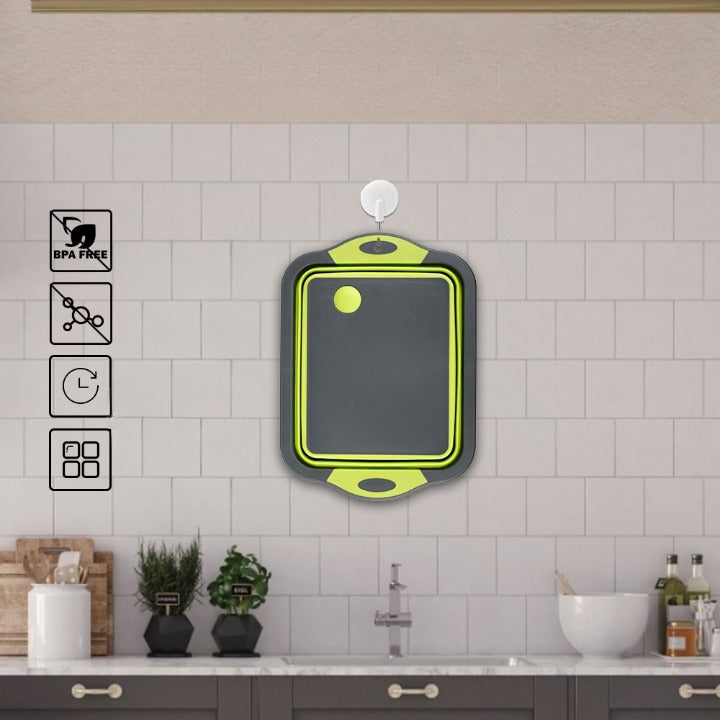 Planche à découper pliable multifonctions