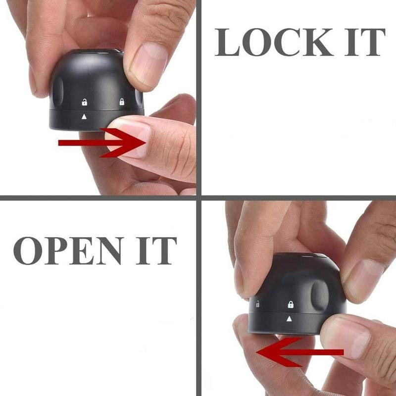 4x Bouchons Hermétiques pour Bouteille de Vin et Champagne