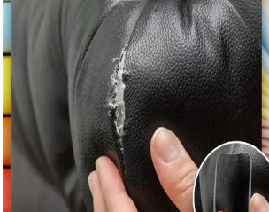 Lot de 2 Patchs autocollant de réparation en cuir