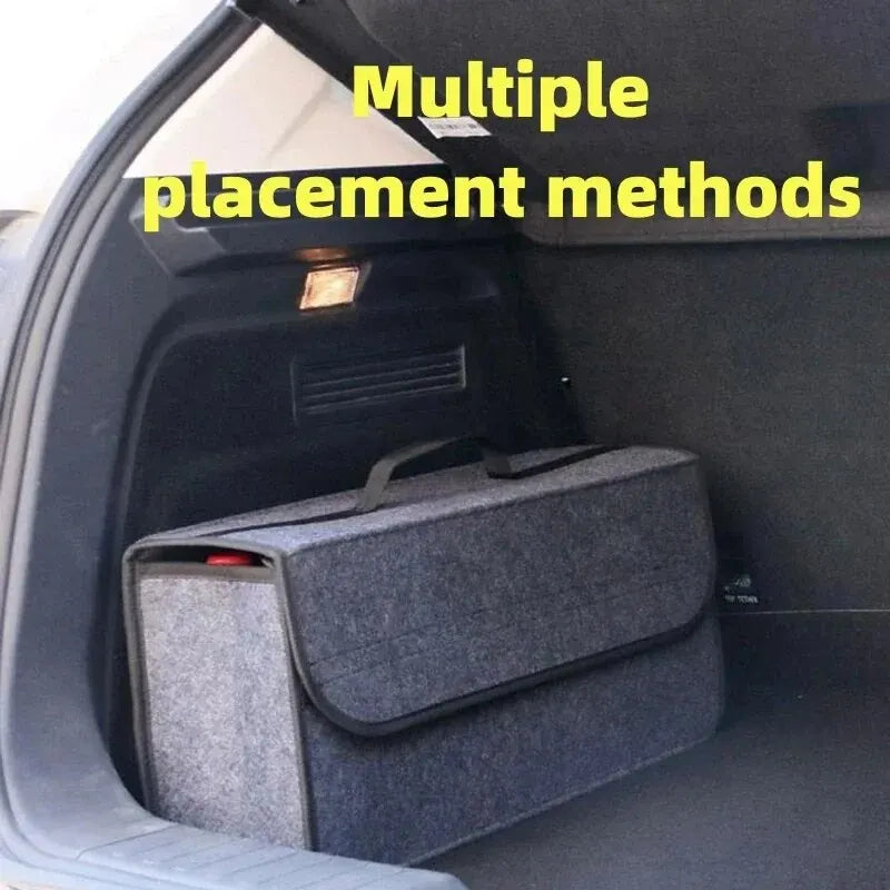 Organiseur de Coffre Auto – Grande Capacité et Facile à Transporter
