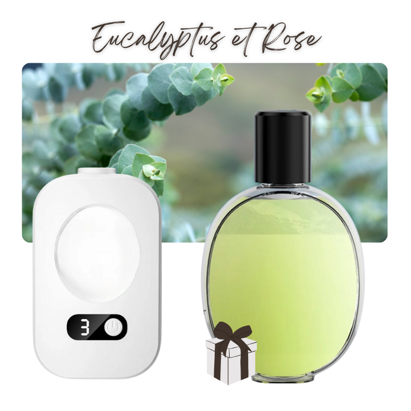 Diffuseur automatique d'Huiles Essentielles 4 Modes - Huile OFFERTE