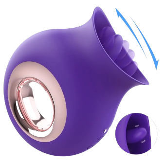 LICKY - Mini vibromasseur stimulateur cunnilingus 2 en 1