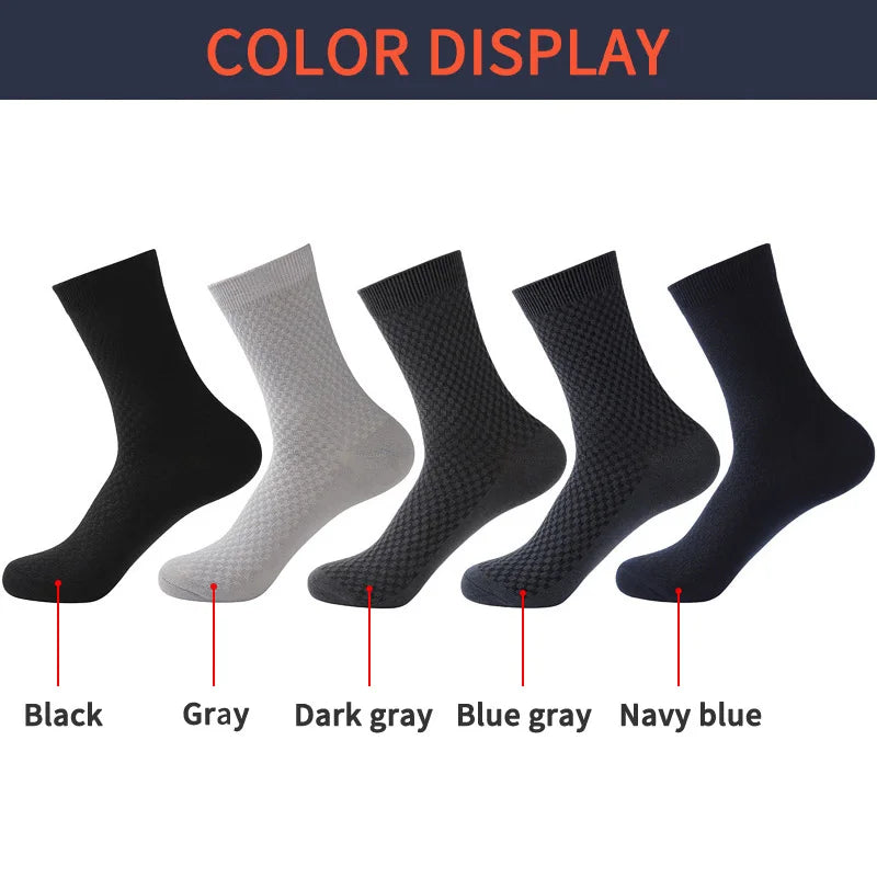 Lot de 5 paires de chaussettes en bambou